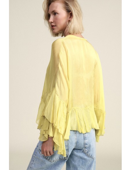 Camicia Con Volants Ampi Dixie - Vestiti Firmati Life Smiles