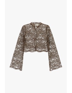 Camicia In Pizzo Corto Con Maniche Ampie Dixie - Vestiti Firmati Li... 2