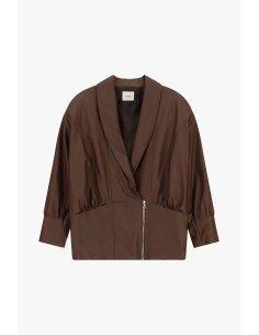 Giacca In Similpelle Con Maniche A Tre Quarti Dixie - Vestiti Firma... 2