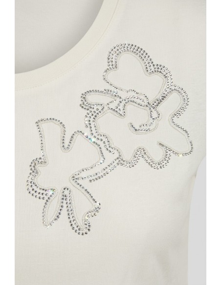Camiseta com cut-out Liu Jo