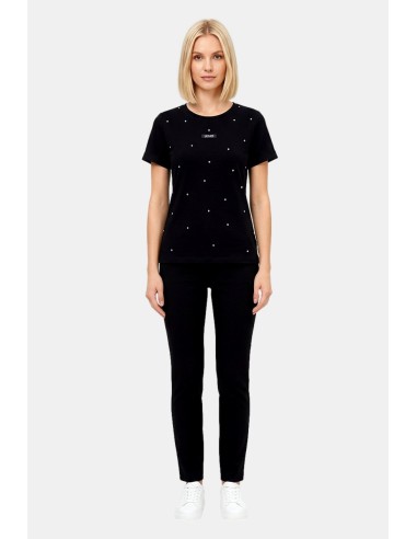 T-shirt com strass Liu Jo