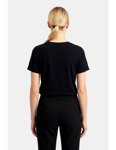 T-Shirt Con Strass Liu Jo - Vestiti Firmati Life Smiles