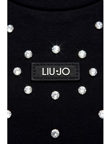 T-Shirt Con Strass Liu Jo - Vestiti Firmati Life Smiles
