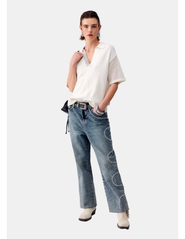 T-Shirt Con Dettagli Traforata Liu Jo - Vestiti Firmati Life Smiles