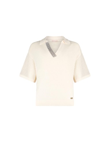 T-shirt com detalhes vazados Liu Jo