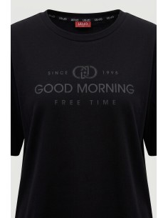 T-Shirt Con Stampa Liu Jo - Vestiti Firmati Life Smiles