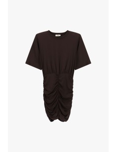 Vestido Curto Com Franzidos Frontais Dixie 2