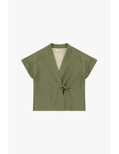 Casaco-Camisa Curto Com Mangas Kimono Dixie 2