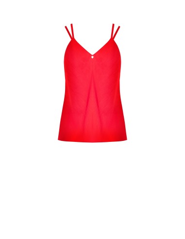 Top cintado fluido em mistura de lyocell Rinascimento