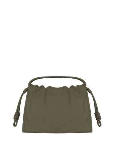 Mala de mão em pele sintética com cordão e alça ajustável e removível Rinascimento