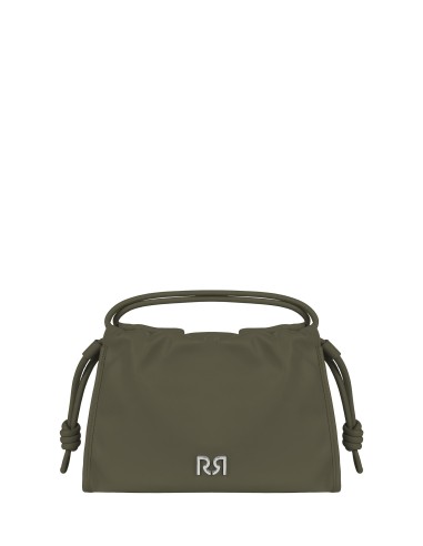 Mala de Mão em Pele Sintética com Cordão e Alça Ajustável Removível Rinascimento