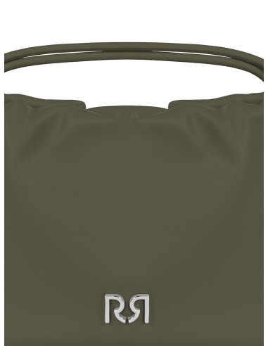 Bolsa de mão em pele sintética com cordão e alça ajustável e removível Rinascimento