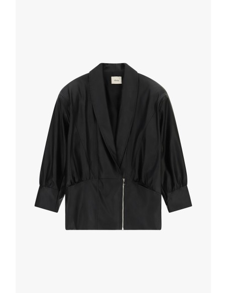 Giacca In Similpelle Con Maniche A Tre Quarti Dixie - Vestiti Firma...