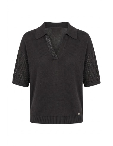 T-shirt com detalhes vazados Liu Jo
