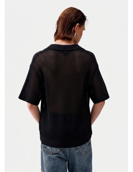 T-shirt com detalhes vazados Liu Jo