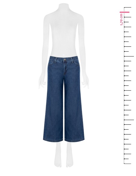 Jeans Culotte Leves Rinascimento