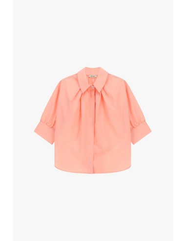 Camisa ampla com mangas três-quartos Dixie