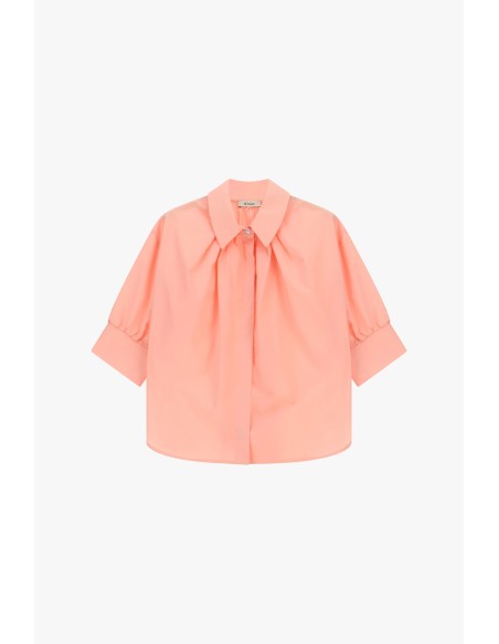 Camisa ampla com mangas três-quartos Dixie