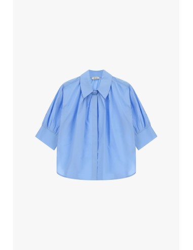 Camisa Ampla Com Mangas a Três Quartos Dixie