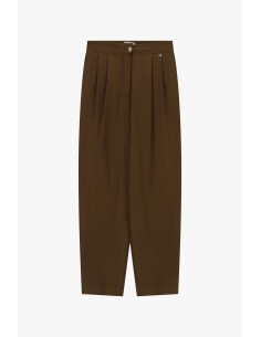 Calças Palazzo Cropped com Pinças Dixie 2