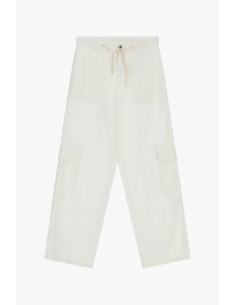 Calças Palazzo Com Bolsos Cargo Laterais Dixie