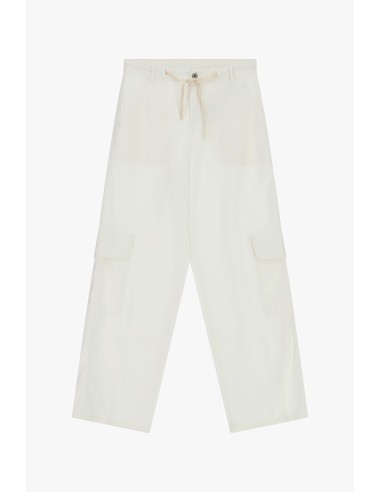 Calças Palazzo Com Bolsos Cargo Laterais Dixie