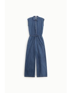 Macacão longo com cordão e botões frontais Please 2