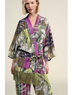 Blazer Con Frange E Motivo Grafico Dixie - Vestiti Firmati Life Smiles