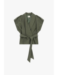 Giacca Smanicata Con Cintura E Spalle Strutturate Dixie - Vestiti F... 2