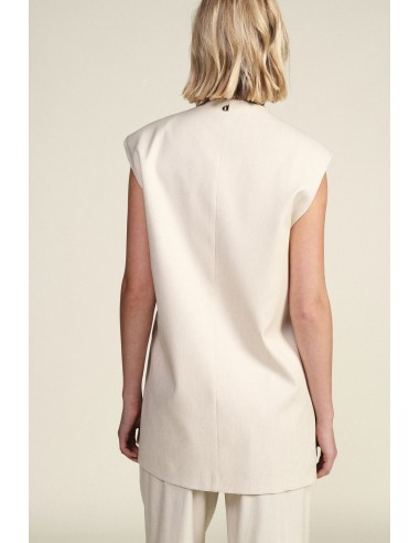 Colete Com Fecho Lateral E Bolsos Frontais Dixie
