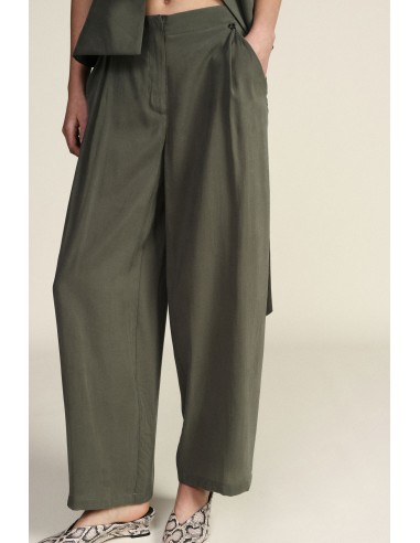 Pantaloni Palazzo Vita Alta Con Pinces Dixie - Vestiti Firmati Life...