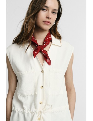 Gilet Senza Maniche Con Coulisse E Tasche Frontali Please - Vestiti...