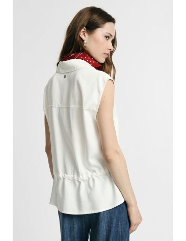 Gilet Senza Maniche Con Coulisse E Tasche Frontali Please - Vestiti...