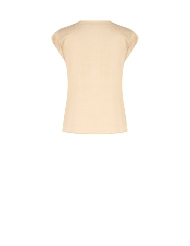 Camisa ampla e fluida em viscose com decote em V Rinascimento
