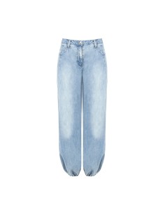 Jeans Balão Lavagem Clara Rinascimento