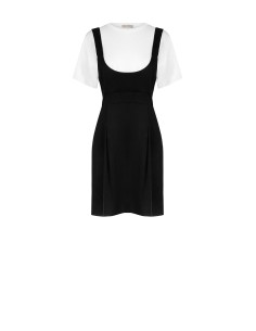 Vestido curto com saia rodada e t-shirt integrada Rinascimento 2