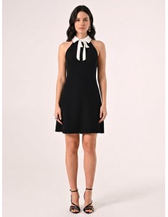 Vestido Curto de Corte Trapezoidal em Tecido Fluido Rinascimento 2