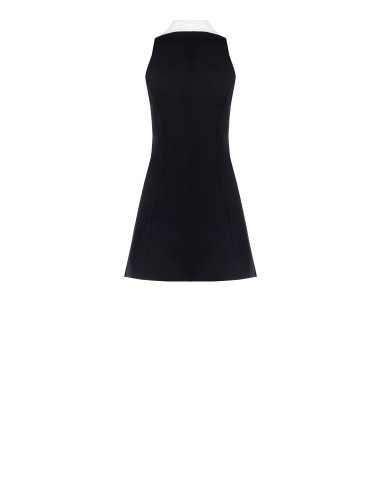 Vestido Curto Tubinho Em Ponto Milano Com Botões Joia Rinascimento