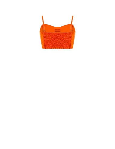 Top Curto Bralette em Tecido Parachute Rinascimento