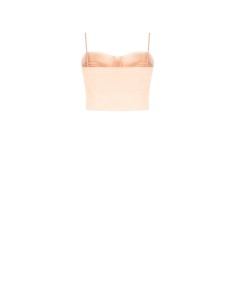 Crop Top Bustier em Cetim Rinascimento 2