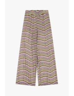 Calças Palazzo Estampadas com Perna Larga Dixie