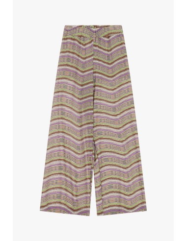 Calças Palazzo Estampadas com Perna Larga Dixie