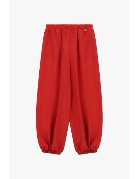 Calças de jogging com elástico na cintura e na barra Dixie