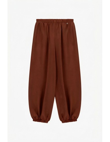 Calças de jogging com elástico na cintura e na barra Dixie