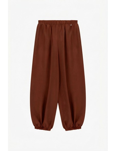 Calças de jogging com elástico na cintura e na barra Dixie