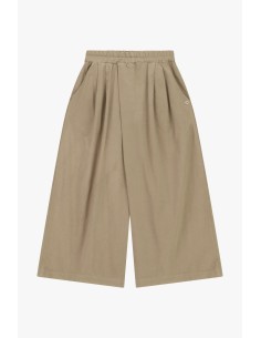 Calças Palazzo Cintura Elástica e Bolsos Laterais Please