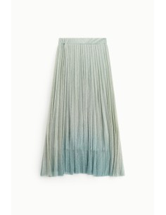 Gonna Plissettata A Lunghezza Media Dixie - Vestiti Firmati Life Sm... 2