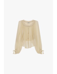 Camicia Ampia Con Maniche A Palloncino E Fiocchi Dixie - Vestiti Fi... 2