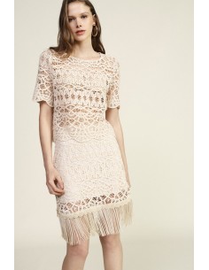 Gonna Corta All\X1auncinetto Con Frange Dixie - Vestiti Firmati Lif...