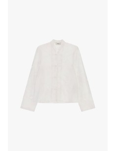 Camicia Collo Alla Coreana E Chiusura Con Bottoni Dixie - Vestiti F... 2